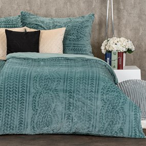 Lenjerie de pat din microflanel 4Home Knit, 140 x200 cm, 70 x 90 cm