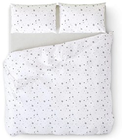 Lenjerie de pat dublu din bumbac AmeliaHome Averi Constellation, 200 x 200 cm