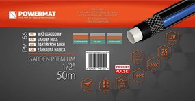 Furtun de grădină GARDEN PREMIUM 1/2" 50m