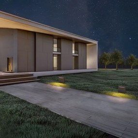 Mini Stalp de exterior LED 2700K, IP67 RECTO H-23cm gri inchis