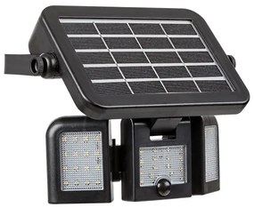 Proiector LED solar cu senzor LIHULL LED/9,6W/3,7V IP44 Rabalux 77020
