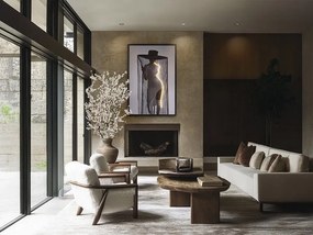 Tablou de perete decorativ cu iluminat Diva