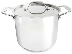 Oală din inox cu capac Kitchisimo Chef, 8,6 l, 24 cm