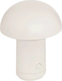 Lampă de masă LED FUNGHI 11,2 cm, albă