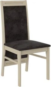 Scaun tapitat, din lemn, K16, ADRK Furniture (Culoare: Stejar Lefkas)