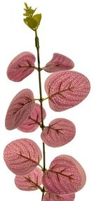 Tulpină artificială de Eucalyptus violet, 67 cm