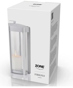 Felinar cu LED gri deschis cu USB (înălțime 25 cm) Firefly – Zone
