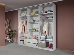 Dulap dormitor Alb Levi C21