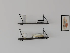 Set 2buc. rafturi Tubusu (antracit) . Promo -6%. 1095795