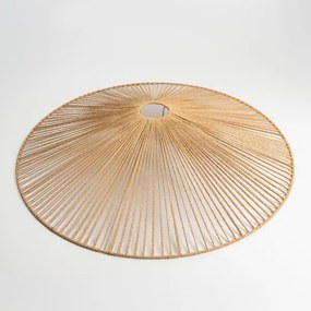 Brilagi - Candelabru LED suspendat pe cablu CERIA BOHO 1xE27/40W/230V Ø 90 cm maro