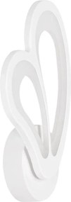 Aplica LED Erste Loki 16W 1360lm, 19x26cm, Design Modern Alb, CCT Reglabil 2700K-6500K, Corp Iluminat Perete Ideal Hol Dormitor, Metal Acrilic