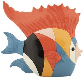 Decorațiune Pește Rubic, 28X8X25 cm, Mauro Ferretti