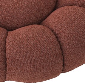 Fotoliu pivotant design elegant Mello, Boucle rouge