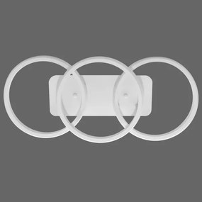 Lustră LED aplicată BARI LED/30W/230V albă