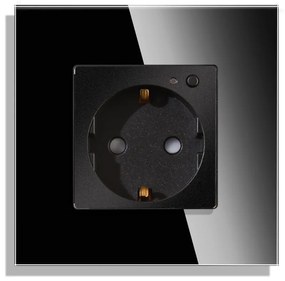 Priza Inteligenta cu Protocol Zigbee si Monitorizare Consum cu Rama Din Sticla LUXION