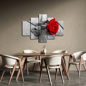 Tablou cu trandafiri roșii (150x105 cm)