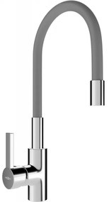 Mexen Flex baterie de bucătărie, Crom/Gri - 670900-06