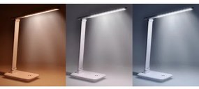 Lampă LED dimabilă de masă LED/10W/230V 3000/4500/6000K alb Solight WO64-W