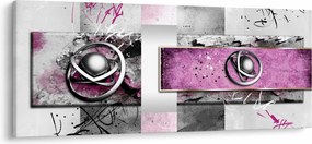 Tablou abstracție (120x50 cm)