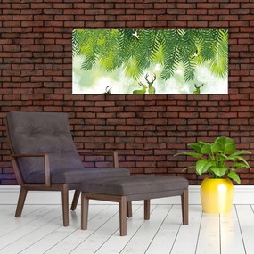 Tablou - Ceb în pădure (120x50 cm)