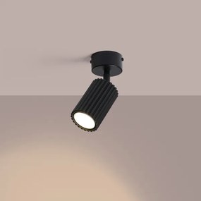 Sollux SL.1913 - Spot KARBON 1xGU10/10W/230V negru