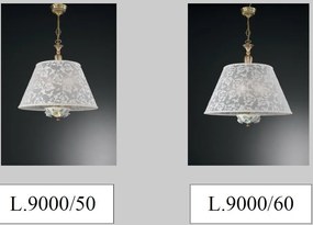 Lustra design italian cu 6 brate din alama si detalii din portelan 9000