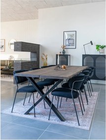 Masă de dining cu blat din lemn de stejar 95x240 cm Toulon – House Nordic