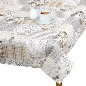 Bellatex Față de masă Ema Patchwork, bej, 70 x 70 cm
