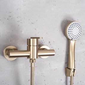 Baterie de duș REA Ontario BRUSH GOLD