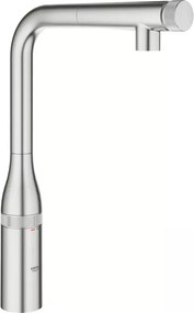 Baterie bucatarie cu dus extractibil Grohe Essence SmartControl crom periat Supersteel