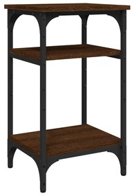 vidaXL Masă laterală, stejar maro, 35x30x60 cm, lemn compozit