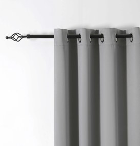 Draperie gri deschis OXFORD 140x250 cm Agatat: Inele metalice