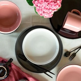 Set de masă Mäser 16 piese ALENIA, negru