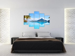Tablou - Palmieri și plaje (150x105 cm)