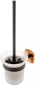 Perie WC FDesign Merida negru - rose gold