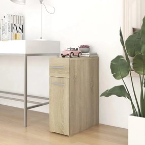 vidaXL Dulap de farmacie, stejar sonoma, 20x45,5x60 cm lemn prelucrat