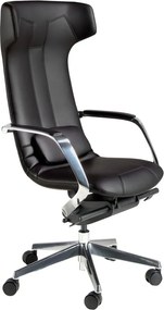 Scaun de birou modern piele sintetica Black