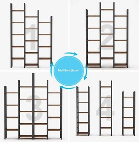 Biblioteca ,solid wood,lemn, Homs,seria A-620,218x27x210 cm ,630106