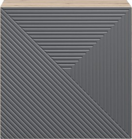 Dulap suspendată Asha - artizanal / rivier stone mat