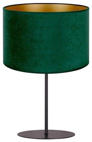 Lampă de masă Duolla ROLLER 1xE14/15W/230V d. 20 cm dark verde/auriu