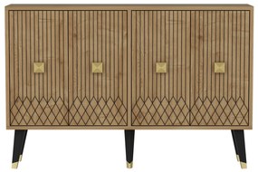 Dulap Pepolo (stejar zafir + auriu) . 1093390