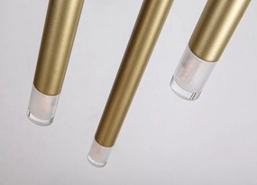 Lustra suspendata stil minimalist Ramira 3L aurie