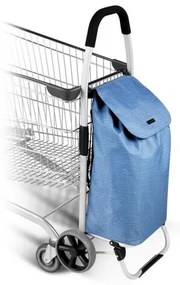 Geantă de cumpărături Tescoma SHOP!, cu rotile, albastru