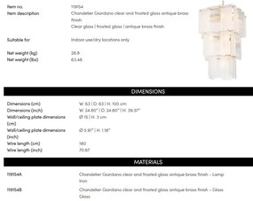 Candelabru design LUX, Sticla, Alama Antic, Giardano
