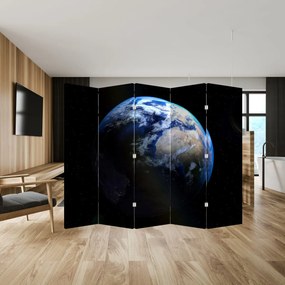Paravan - Planeta Pământul (210x170 cm)