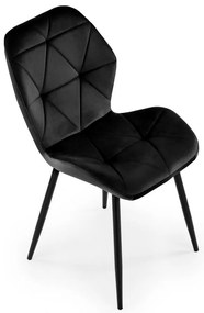 Scaun de bucaterie Pelor, negru