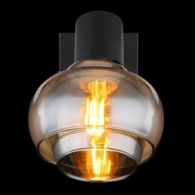 Globo 54309-1B - Aplica de perete cu spot TOKKI 1xE14/40W/230V neagră