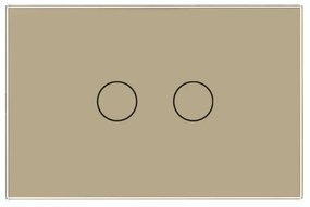Intrerupator Dublu Wi-Fi cu Touch LIVOLO din Sticla – Standard Italian