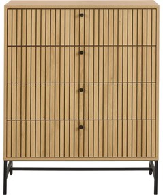 Comodă cu sertare OLIVIA, stejar