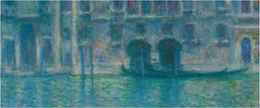 Tablou - Claude Monet, Palazzo da Mula, Venice, reproducere (120x50 cm)